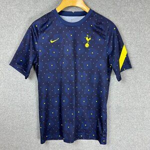 Nike Tottenham Hotspur 2020-21 Pre-Match Jersey Dri-Fit Spurs Soccer Medium Navy